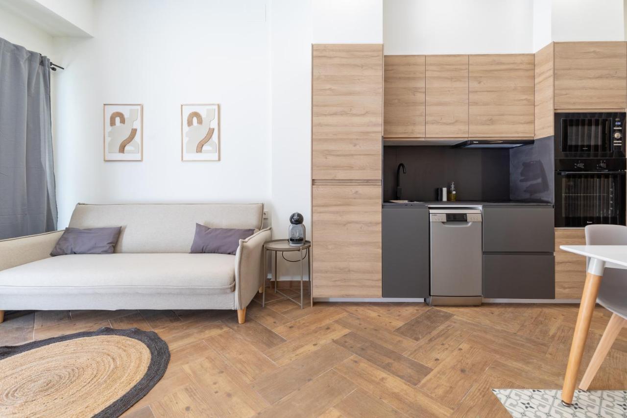 Apartamento Acogedor Centrico Mj Valencia Exterior foto